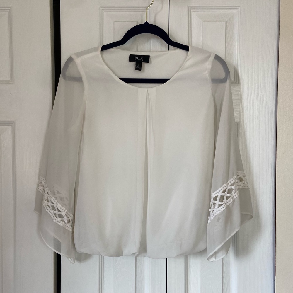 BCX White Blouse, Women’s size S